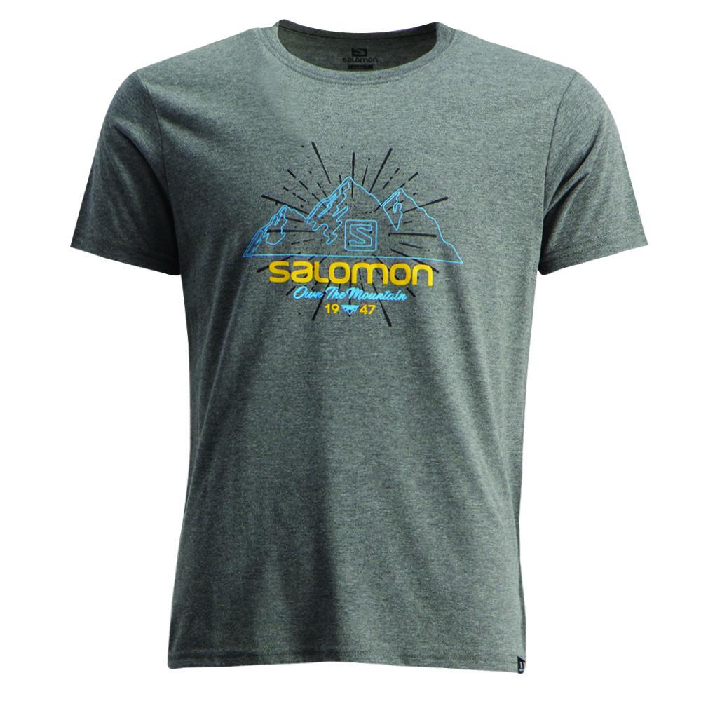 Camisetas Salomon Niños Negras - Salomon Argentina ATLAS SS B,406398-BFP